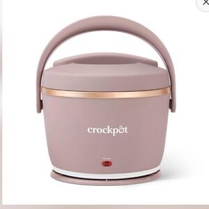 NIB Crockpot Portable 20 oz Food Warmer in Pink